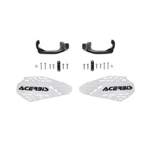 Load image into Gallery viewer, Acerbis Linear Vented Handguard - White/Black - Installation View