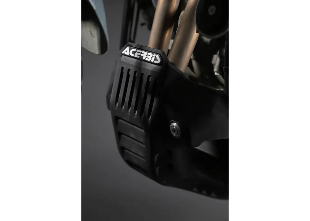Acerbis Skid Plate - Black fits 2024+ CF Moto 450MT - Back View
