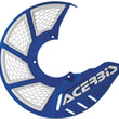 Load image into Gallery viewer, Acerbis X-Brake Disco Cover Vented - Blue/White - Side View