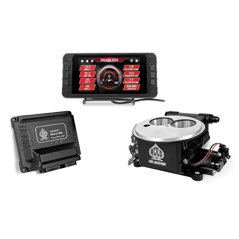 Aces Fuel Injection Inc Deuces Wild 2bbl EFI Black AS2019B