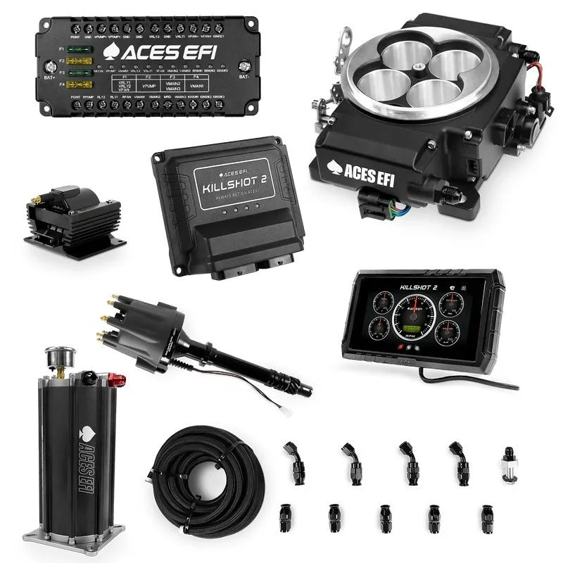 Aces Fuel Injection Inc Killshot 2 ProMaster Kit Black AS2212PB2-MK-2011-4004