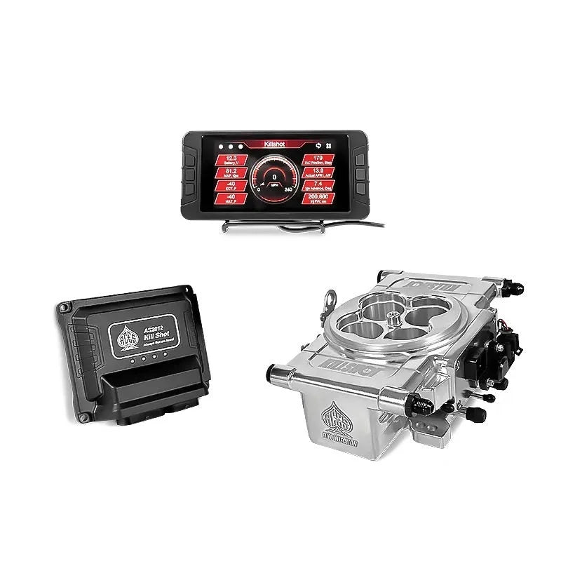 Aces Fuel Injection Inc Killshot EFI System Polished 5in Handheld AS2012P