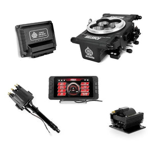 Aces Fuel Injection Inc Killshot EFI Top End Kit Black SBC/BBC AS2012B-TEK1