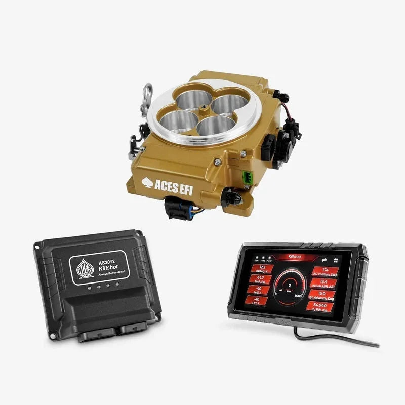 Aces Fuel Injection Inc Killshot II 4bbl EFI Gold AS2212G