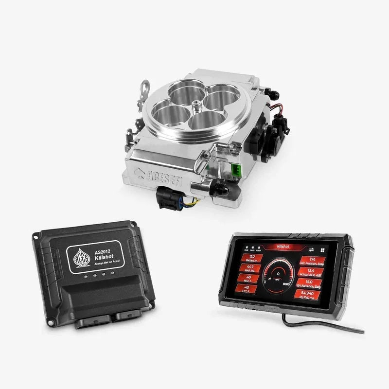 Aces Fuel Injection Inc Killshot II 4bbl EFI Polished AS2212P