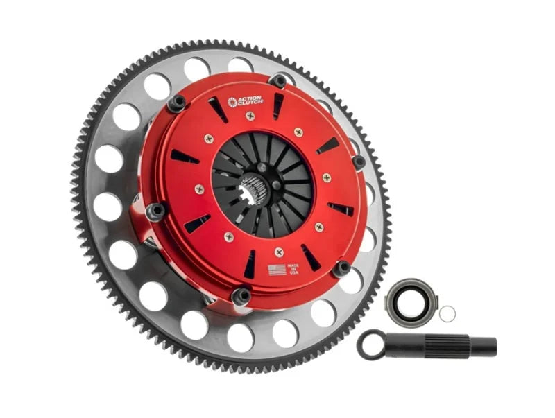 Action Clutch 02-06 Acura RSX Type S 2.0L (K20A2) 7.25in Triple Disc Race Clutch w/Chromoly Flywheel fits 2002-2006 Acura ...