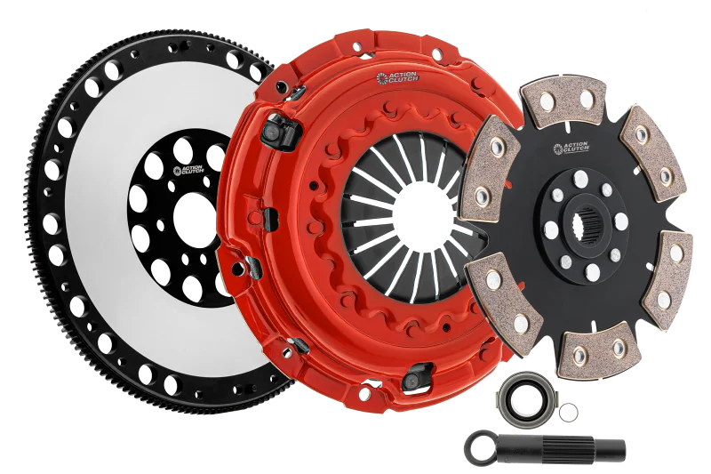 Action Clutch 12-15 Honda Civic Si 2.4L (K24Z7) Stage 4 Clutch Kit (1MD) w/Lightened Flywheel fits 12-15 Honda Civic Si