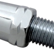 Load image into Gallery viewer, Adapter - Mirror - Stealth - Reverse Thread - Right - Chrome DragSpecialties 4789279-BC101 - Main Product View