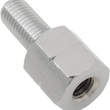 Load image into Gallery viewer, Adapter - Mirror - Universal - M10 x 1.25 Male | M8 x 1.25 (Left Hand) Female - Chrome