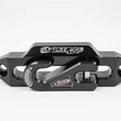 Load image into Gallery viewer, Addictive Desert Designs 1-5/16in Winch Fairlead Plate w/ Recessed Round End Hook - Black - Back View
