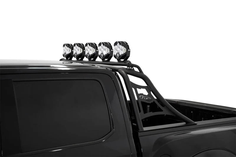 Addictive Desert Designs 15+ Ford F-150/17+ Raptor Pro Chase Rack w/ Light Actuator Kit - No Lights - Installation View