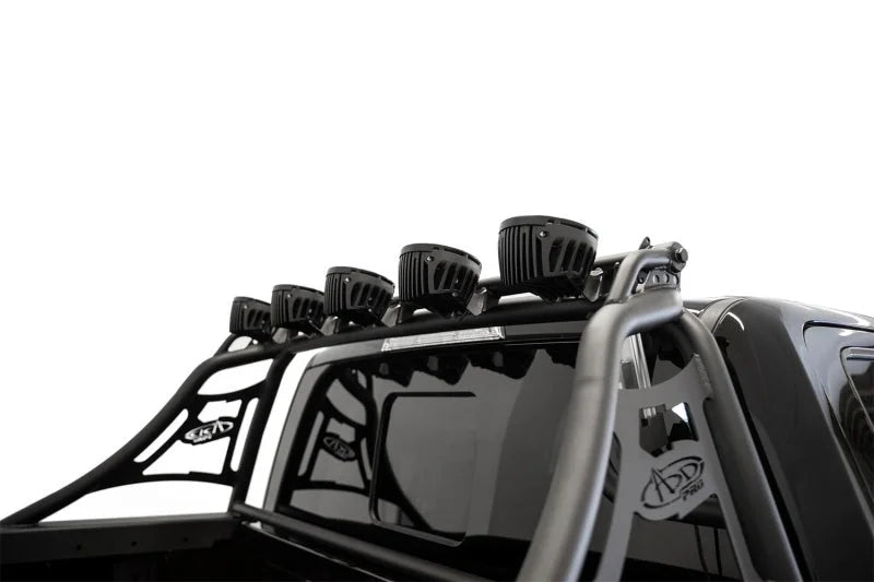 Addictive Desert Designs 15+ Ford F-150/17+ Raptor Pro Chase Rack w/ Light Actuator Kit - No Lights - Additional View 10