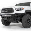 Load image into Gallery viewer, Addictive Desert Designs 16-19 Toyota Tacoma Stealth Fighther Front Bumper w/ Winch Mount - Back View