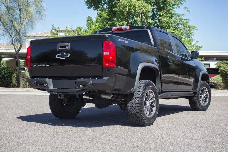 Addictive Desert Designs 17-18 Chevy Colorado Stealth Fighter Rear Bumper - Side View