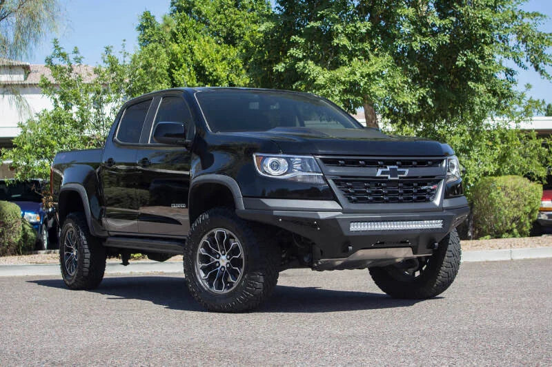 Addictive Desert Designs 17-18 Chevy Colorado Stealth Fighter Front Bumper - Main Product View