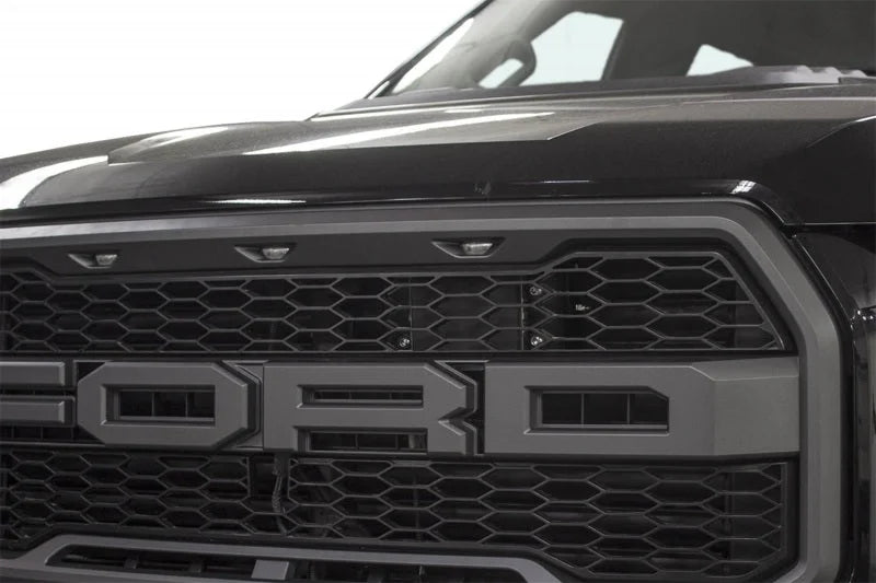 Addictive Desert Designs 17-18 Ford F-150 Raptor Adaptive Cruise Control Bracket - Side View
