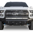 Load image into Gallery viewer, Addictive Desert Designs 17-18 Ford F-150 Raptor Front License Plate Bracket - Back View