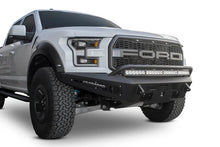 Load image into Gallery viewer, Addictive Desert Designs 17-18 Ford F-150 Raptor Front License Plate Bracket - Installation View