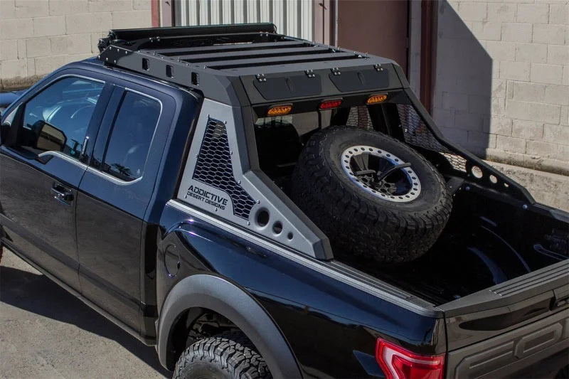 Addictive Desert Designs 17-18 Ford F-150 Raptor HoneyBadger Chase Rack - Additional View 5