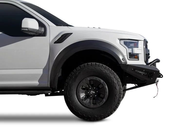Addictive Desert Designs 17-18 Ford F-150 Raptor HoneyBadger Front Bumper w/ Winch Mount - Additional View 6