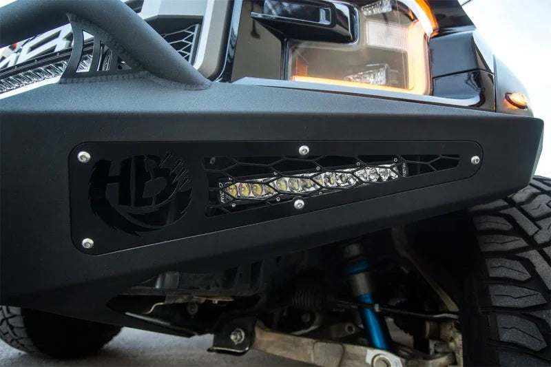Addictive Desert Designs 17-18 Ford F-150 Raptor HoneyBadger Front Bumper w/ Winch Mount - Additional View 7