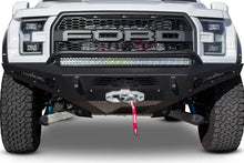 Load image into Gallery viewer, Addictive Desert Designs 17-18 Ford F-150 Raptor HoneyBadger Front Bumper w/ Winch Mount - Additional View 9