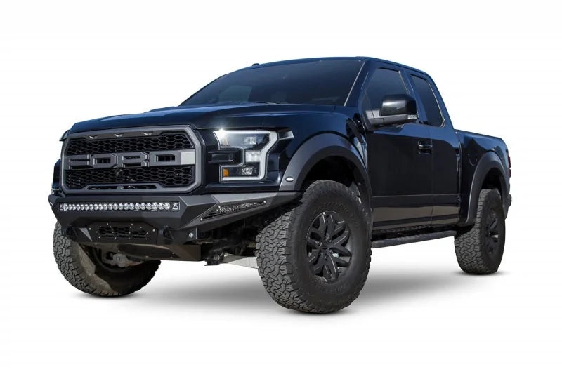 Addictive Desert Designs 17-18 Ford F-150 Raptor Stealth Fighter Front Bumper - Main Product View