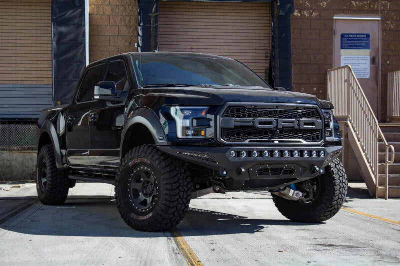 Addictive Desert Designs 17-18 Ford F-150 Raptor Stealth Fighter Front Bumper - Additional View 8