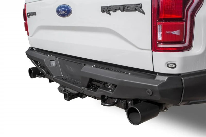 Addictive Desert Designs 17-18 Ford F-150 Raptor Stealth Fighter Rear Bumper - Back View