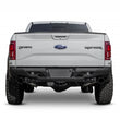 Load image into Gallery viewer, Addictive Desert Designs 17-18 Ford F-150 Raptor Stealth Fighter Rear Bumper - Installation View