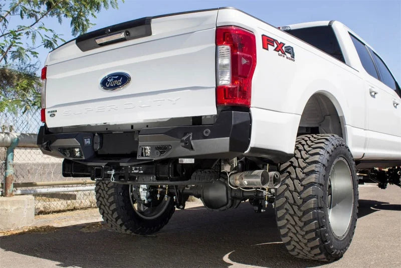 Addictive Desert Designs 17-18 Ford F-250 Raptor Stealth Fighter Rear Bumper w/ Backup Sensor Cutout - Additional View 5