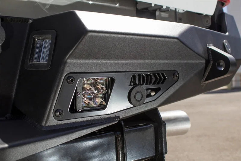 Addictive Desert Designs 17-18 Ford F-250 Raptor Stealth Fighter Rear Bumper w/ Backup Sensor Cutout - Additional View 6