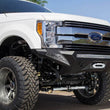 Load image into Gallery viewer, Addictive Desert Designs 17-18 Ford F-250 Super Duty Stealth Fighter Front Bumper w/ Winch Mounts - Main Product View