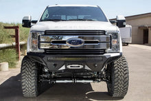 Load image into Gallery viewer, Addictive Desert Designs 17-18 Ford F-250 Super Duty Stealth Fighter Front Bumper w/ Winch Mounts - Side View