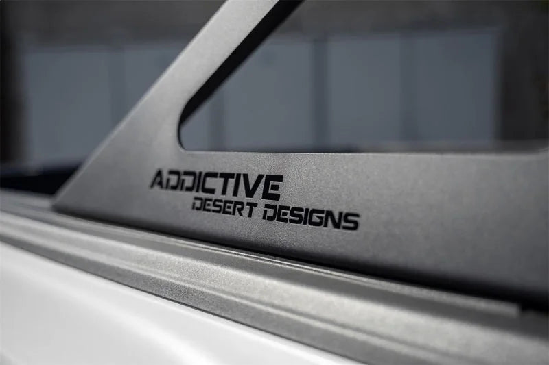 Addictive Desert Designs 17-19 Ford F-150 Raptor Stealth Fighter Chase Rack - Back View