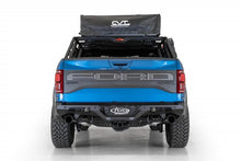Load image into Gallery viewer, Addictive Desert Designs 17-20 Ford Raptor F-150 Bomber Rear Bumper w/ Backup Sensor Cutouts - Installation View