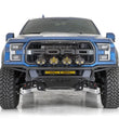 Load image into Gallery viewer, Addictive Desert Designs 17-20 Ford Raptor Pro Bolt-On Front Bumper - Hammer Black - Installation View