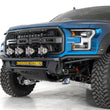 Load image into Gallery viewer, Addictive Desert Designs 17-20 Ford Raptor Pro Bolt-On Front Bumper - Hammer Black - Additional View 8