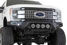Load image into Gallery viewer, Addictive Desert Designs 17-20 Ford Super Duty Bomber Front Bumper w/ Mounts For 4 Rigid 360 6in - Main Product View