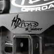 Load image into Gallery viewer, Addictive Desert Designs 17-20 Ford Super Duty Bomber HD Rear Bumper w/ Mounts For Cube Lights - Installation View