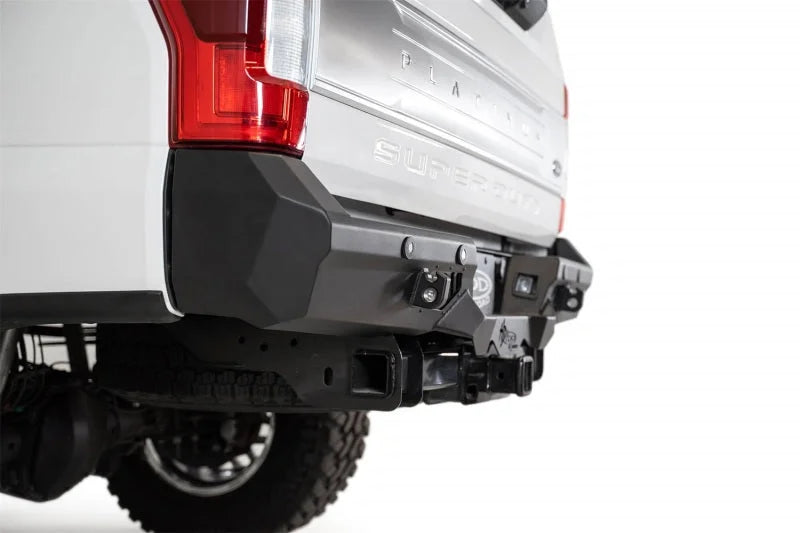 Addictive Desert Designs 17-20 Ford Super Duty Bomber HD Rear Bumper w/ Mounts For Cube Lights - Additional View 5