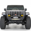 Load image into Gallery viewer, Addictive Desert Designs 18-20 Jeep JL/JT Sway Bar Skid Plate - Installation View