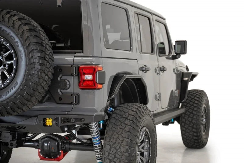 Addictive Desert Designs 18-21 Jeep Wrangler JL/JT Stealth Fighter Rear Fenders - Back View