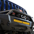 Load image into Gallery viewer, Addictive Desert Designs 18-23 Jeep Gladiator/Wrangler JT/JL Stealth Fighter Front Bumper - Side View