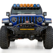 Load image into Gallery viewer, Addictive Desert Designs 18-23 Jeep Gladiator/Wrangler JT/JL Stealth Fighter Front Bumper - Installation View