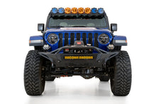Load image into Gallery viewer, Addictive Desert Designs 18-23 Jeep Gladiator/Wrangler JT/JL Stealth Fighter Front Bumper - Installation View