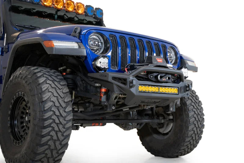 Addictive Desert Designs 18-23 Jeep JL/JT Rock Fighter Front Bumper - Main Product View