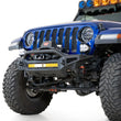 Load image into Gallery viewer, Addictive Desert Designs 18-23 Jeep JL/JT Rock Fighter Front Bumper - Side View