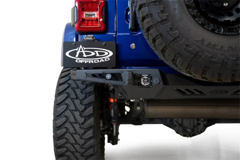 Addictive Desert Designs 18-23 Jeep Wrangler JL Stealth Fighter Rear Bumper - Back View