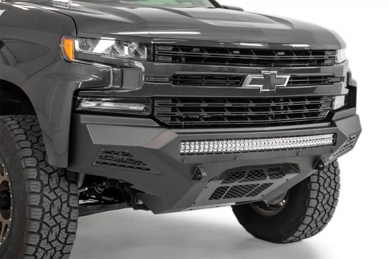 Addictive Desert Designs 19-21 Chevy Silverado 1500 Stealth Fighter Front Bumper - Main Product View